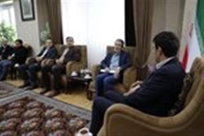 دیدار جمعی از مدیران وزارت نیرو با استاندار كردستان